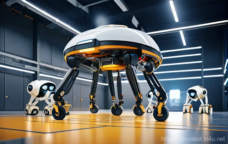 로봇 소프트웨어 개발 언어 - **Prompt for Python-inspired AI robot:**
"A medium shot of a friendly, humanoid service robot (w... 로봇 소프트웨어 개발 언어 - **Prompt for Python-inspired AI robot:**
"A medium shot of a friendly, humanoid service robot (w...