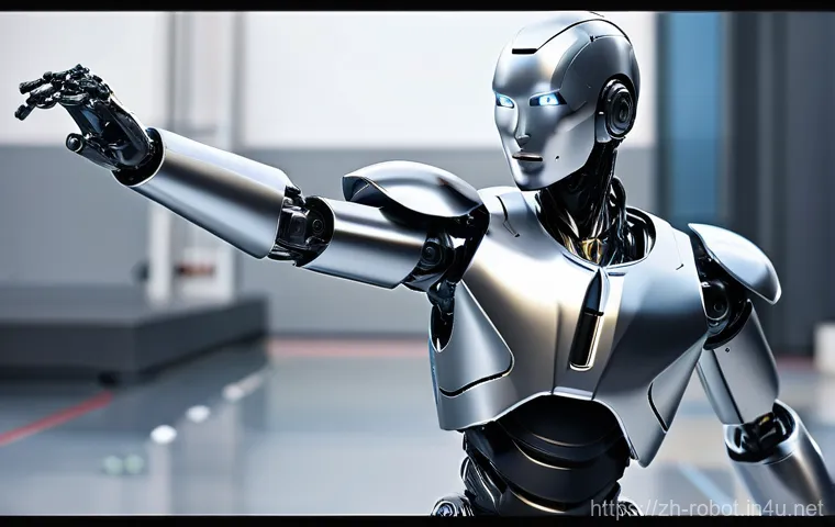 로봇 공학 학술지 - **Prompt 1: Humanoid Robot Martial Arts Master**
    A highly advanced humanoid robot, with a sleek,...
